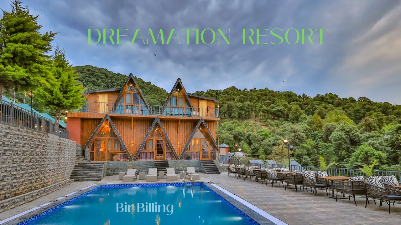 Dreamation Resort at Bir Billing | Paradise for Paragliding | video by Sants Photography