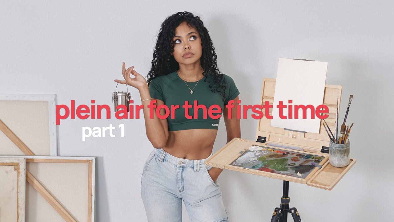 Day 1: Plein air painting journey: what to bring, pochade box setup, & prepping