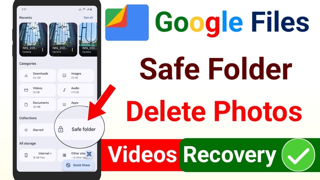 Safe folder se delete photos videos wapas kaise laye | Safe folder delete photo recovery