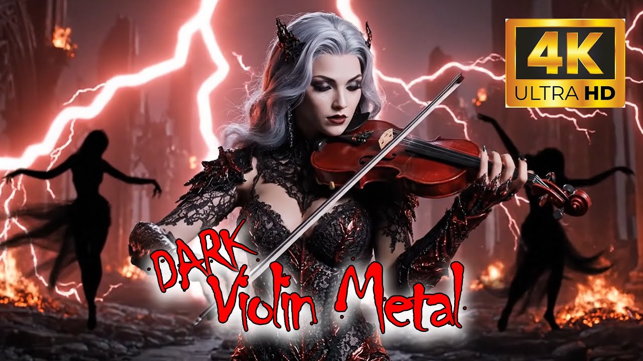 Epic Violin Storm: Driving Instrumental Metal with Intense Fiddle Leads - Dark Violin Metal