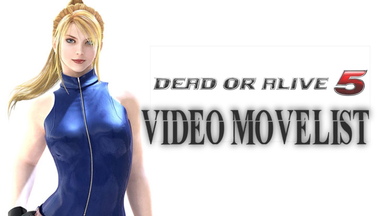 DOA 5 - Sarah Command Training - Video Movelist