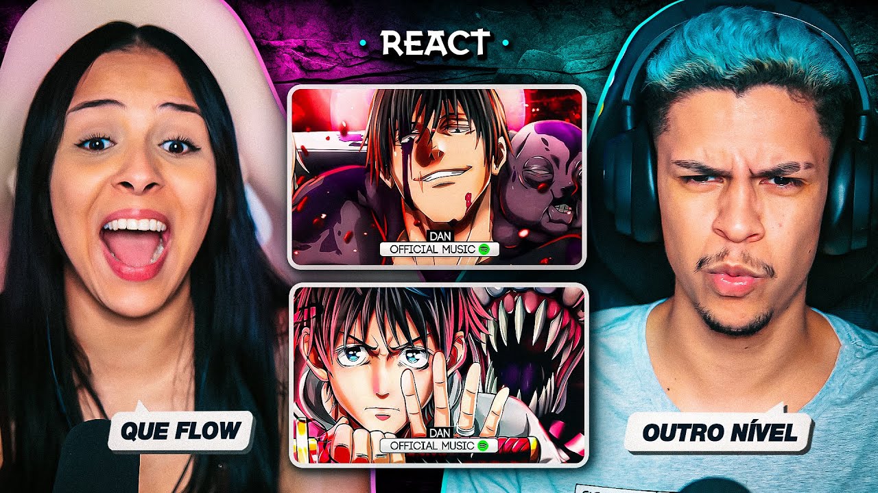 (SURPREENDEU DMS!) 2 EM 1: ÉODAN - Fushiguro Toji + Yuta (Jujutsu Kaisen) | [React em Casal] 🔥