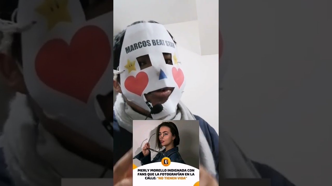 Merly Morello indignada con fans. 
