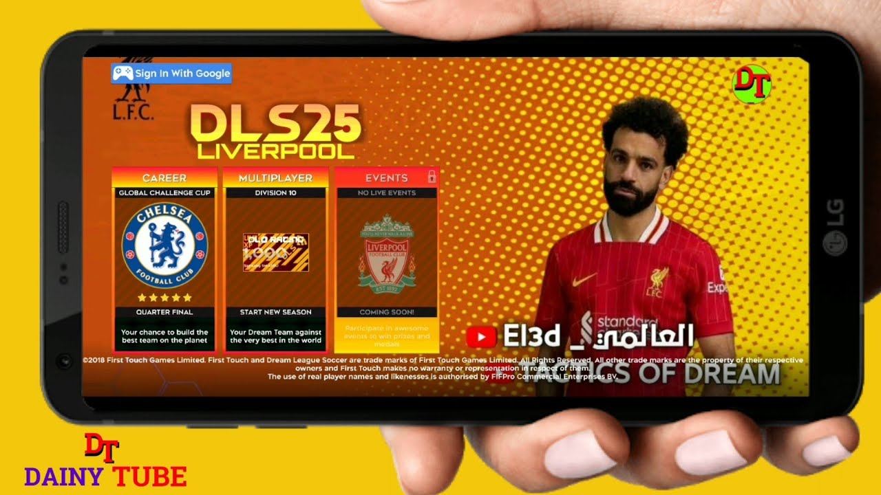 DREAM LEAGUE SOCCER 2025 MOD LIVERPOOL (APK+OBB+DATA)