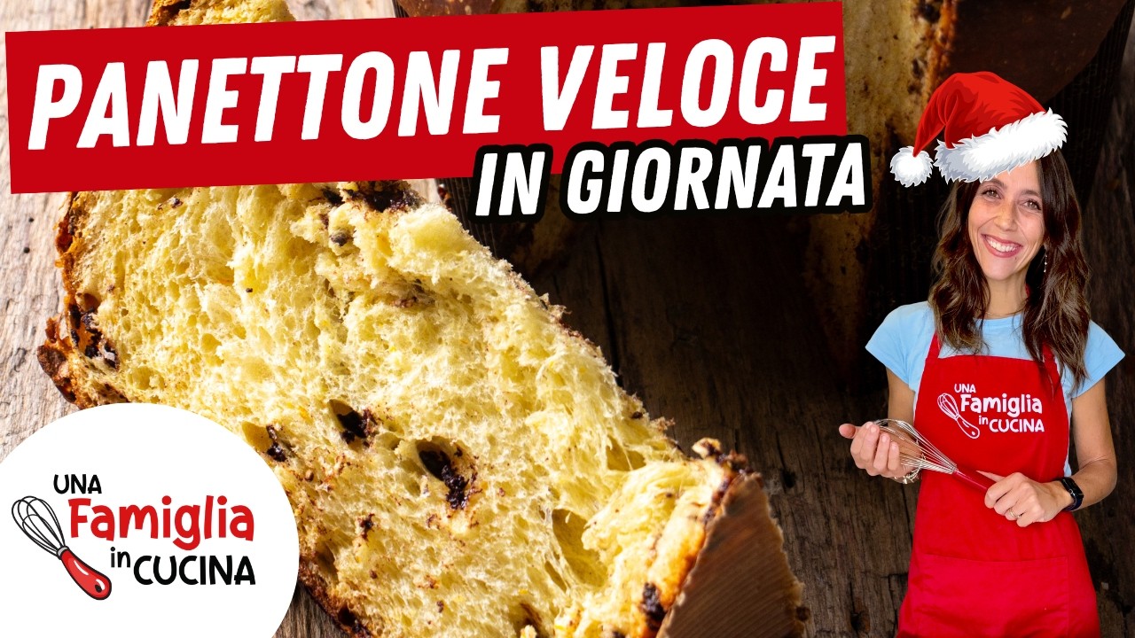 Ricetta del Panettone Facile e Veloce con lievito di birra… ed è ANCORA PIÙ BUONO dell’Originale!
