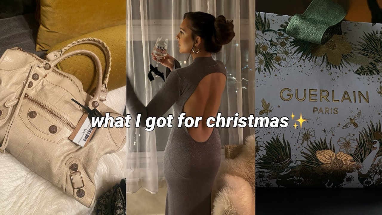 WHAT I GOT FOR CHRISTMAS 2023! LUXURY UNBOXING, LONGCHAMP LE PLIAGE, VINTAGE DESIGNER, JELLYCATS