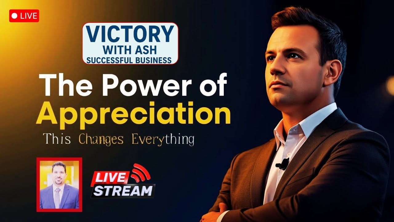 The Power of Appreciation victory with ash | Onpassivie | #victorywithash #onpassive #ashmufareh