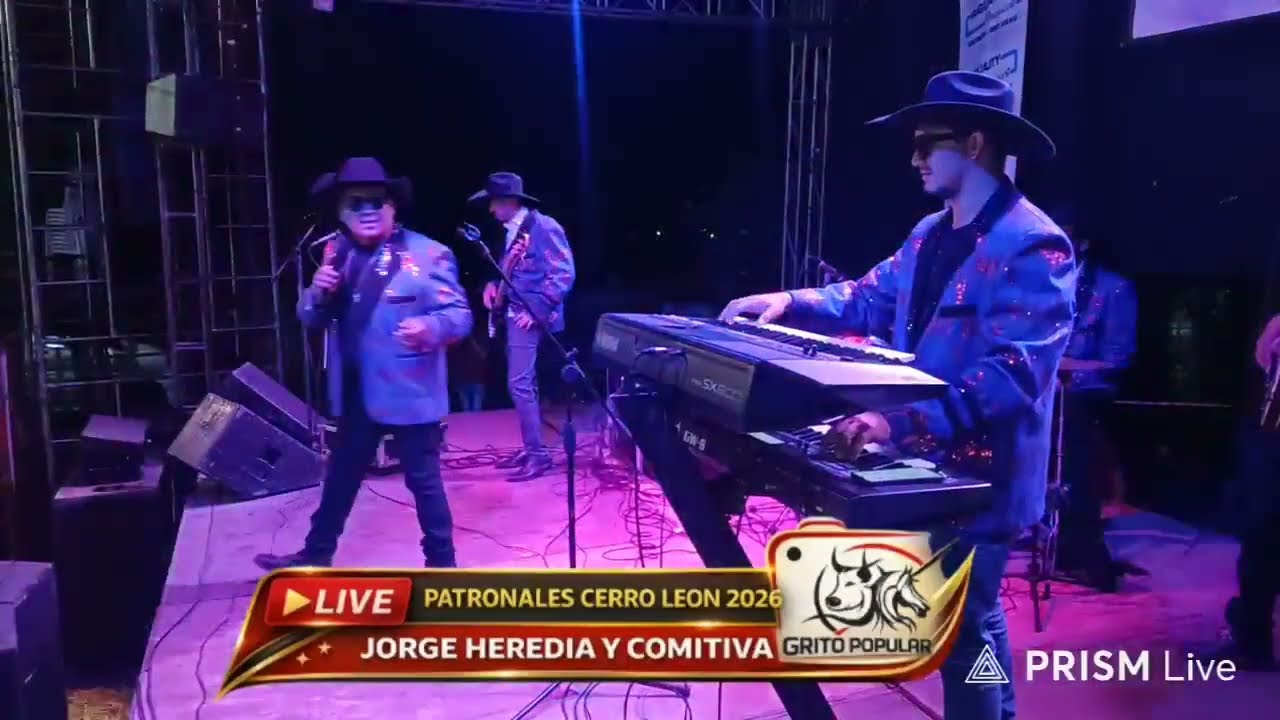 Concierto del Grupo El Tiempo - PATRON. DE CERRO LEON - PARAGUARI 2026 (4º Part.) [24 | Ene.| 2026]