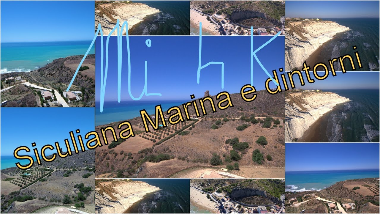 Siculiana Marina e dintorni con Mi Drone 4K