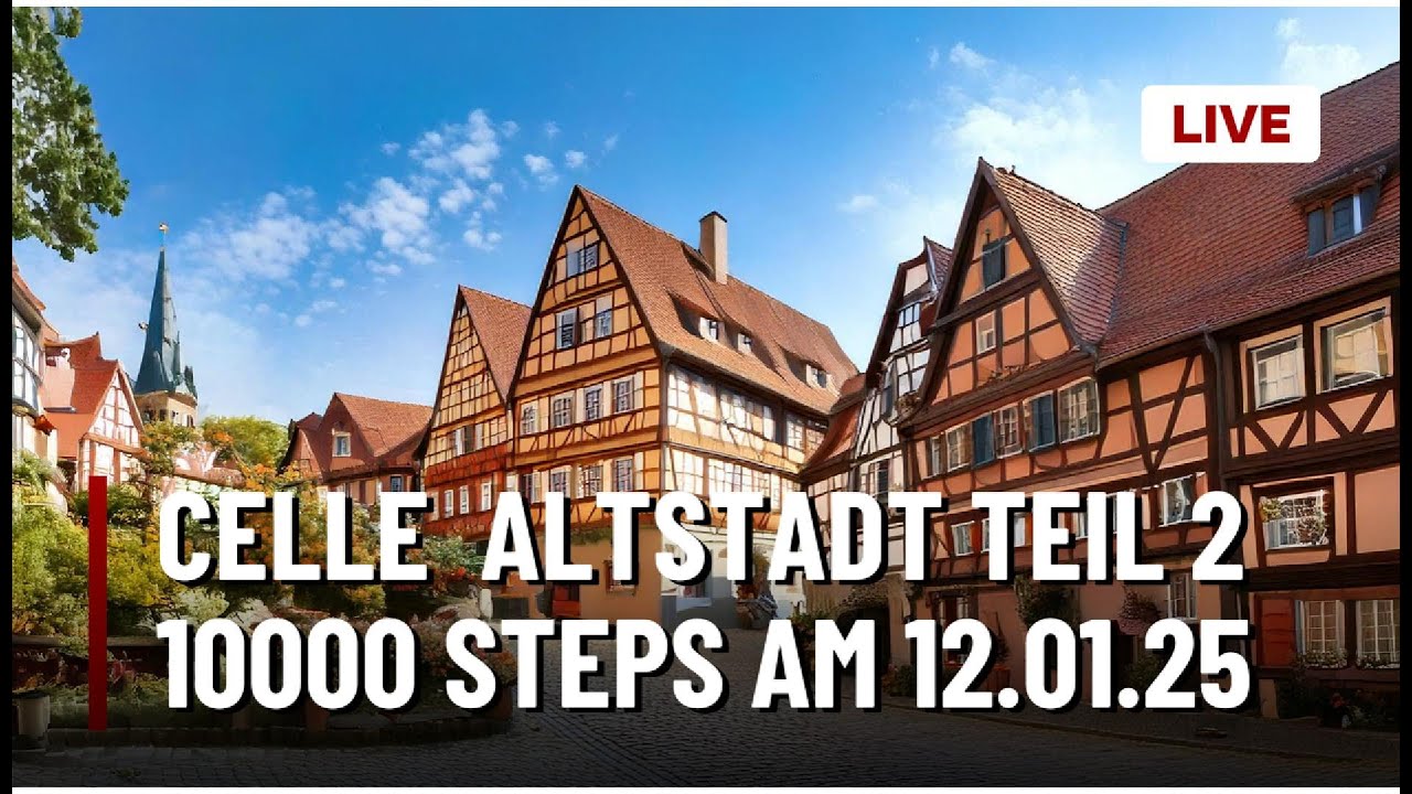 Celle City - 10000 Schritte am 12.01.2025 - Teil 2