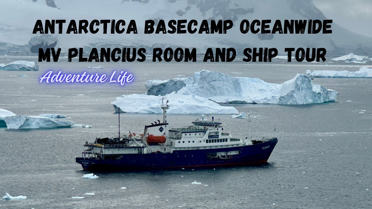 Базовый лагерь в Антарктиде, номер на судне Oceanwide MV Plancius и экспедиционный тур