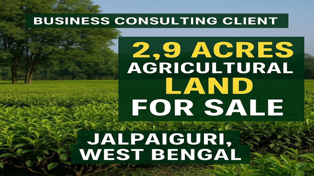 Agricultural Land for Sale in West Bengal