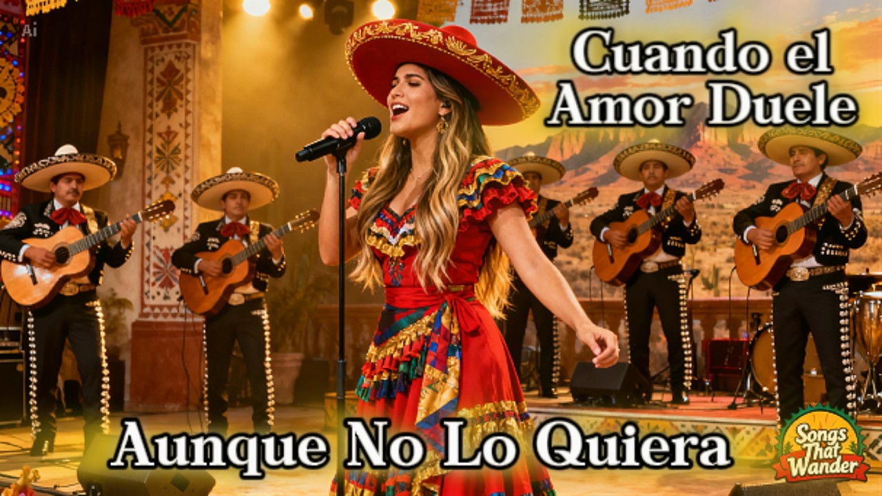💔 AUNQUE NO LO QUIERA #mariachi #boleros #love #rancheras #cancionoriginal #desamor #musicanueva