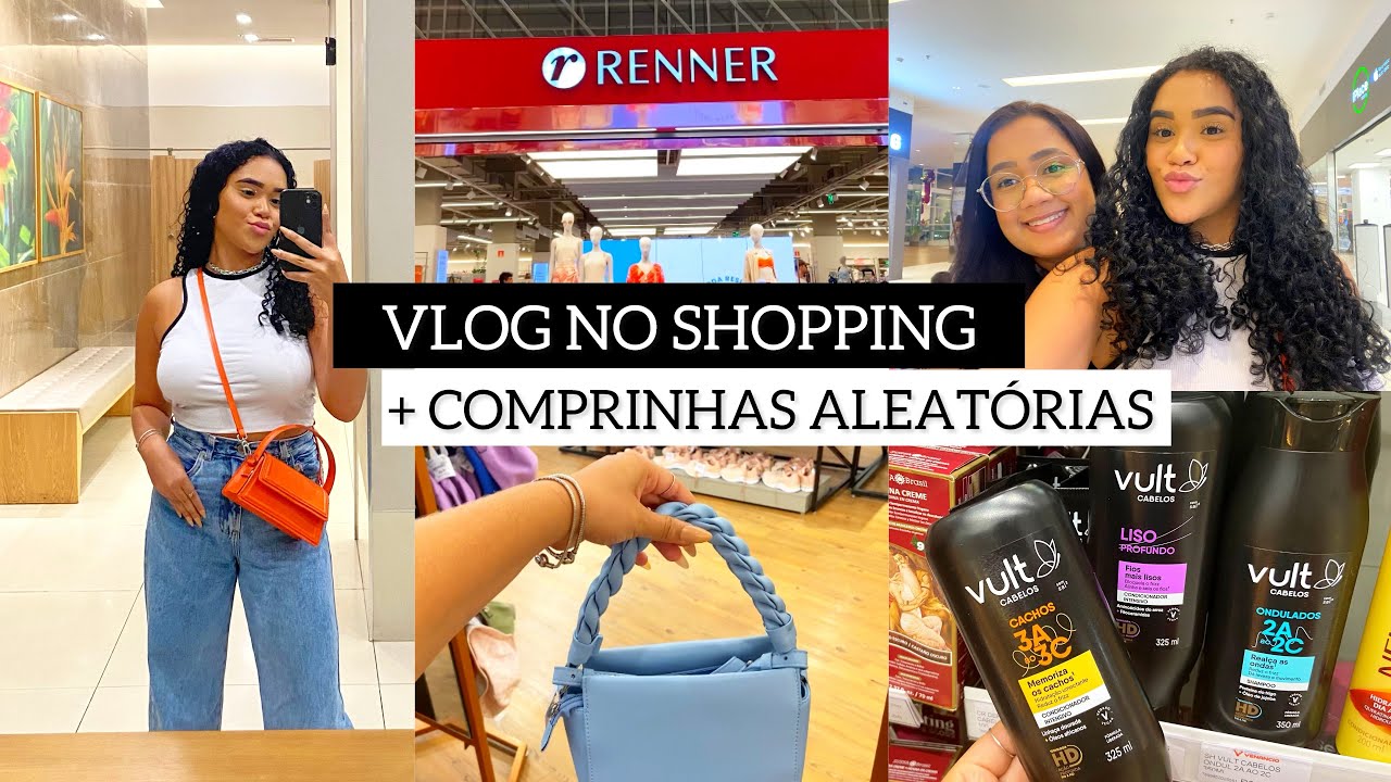 VLOG FUI NO SHOPPING DE JACAREPAGUÁ + COMPRINHAS ALEATÓRIAS