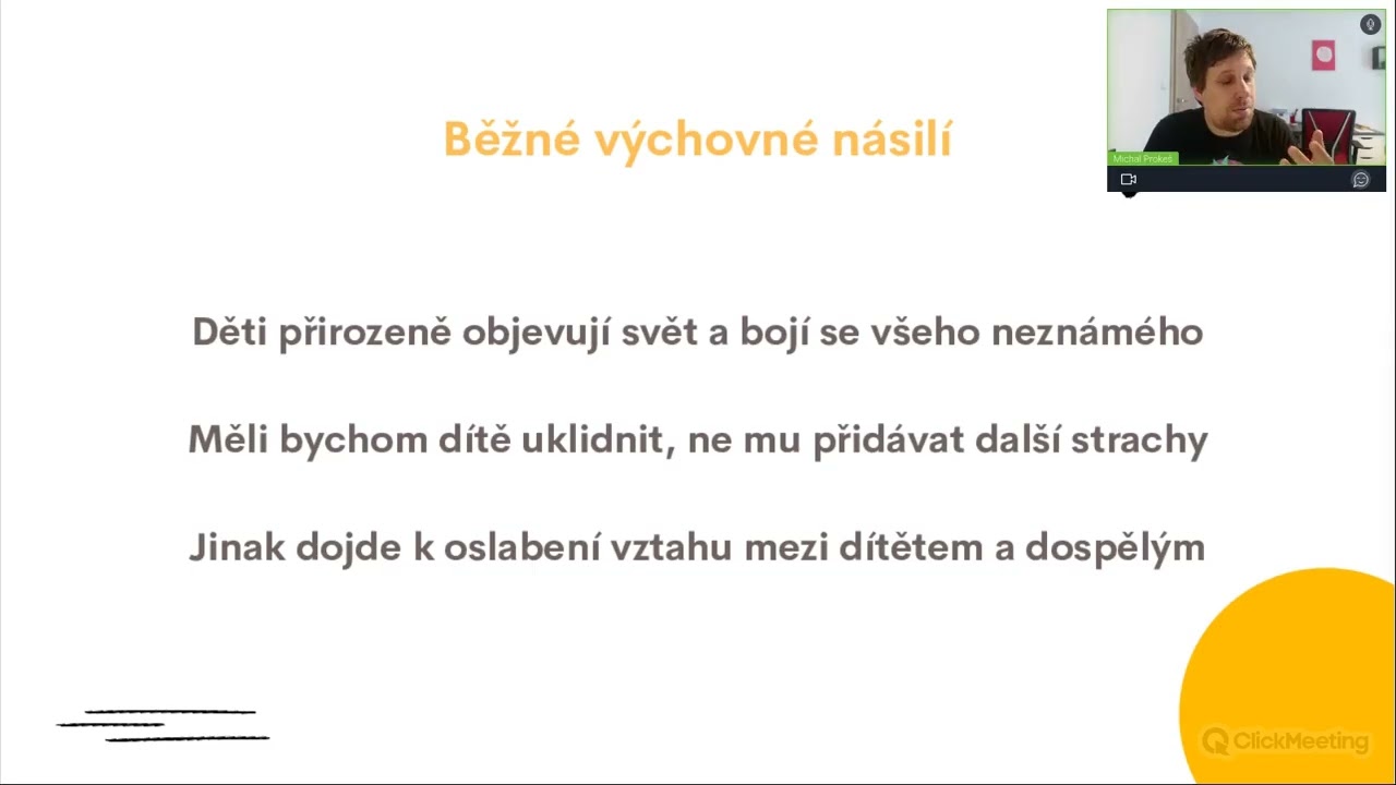 Běžné výchovné násilí