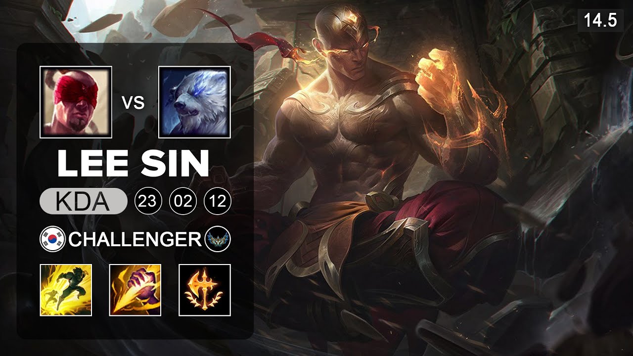 Lee Sin vs Volibear Jungle - KR Challenger - Patch 14.5 Season 14