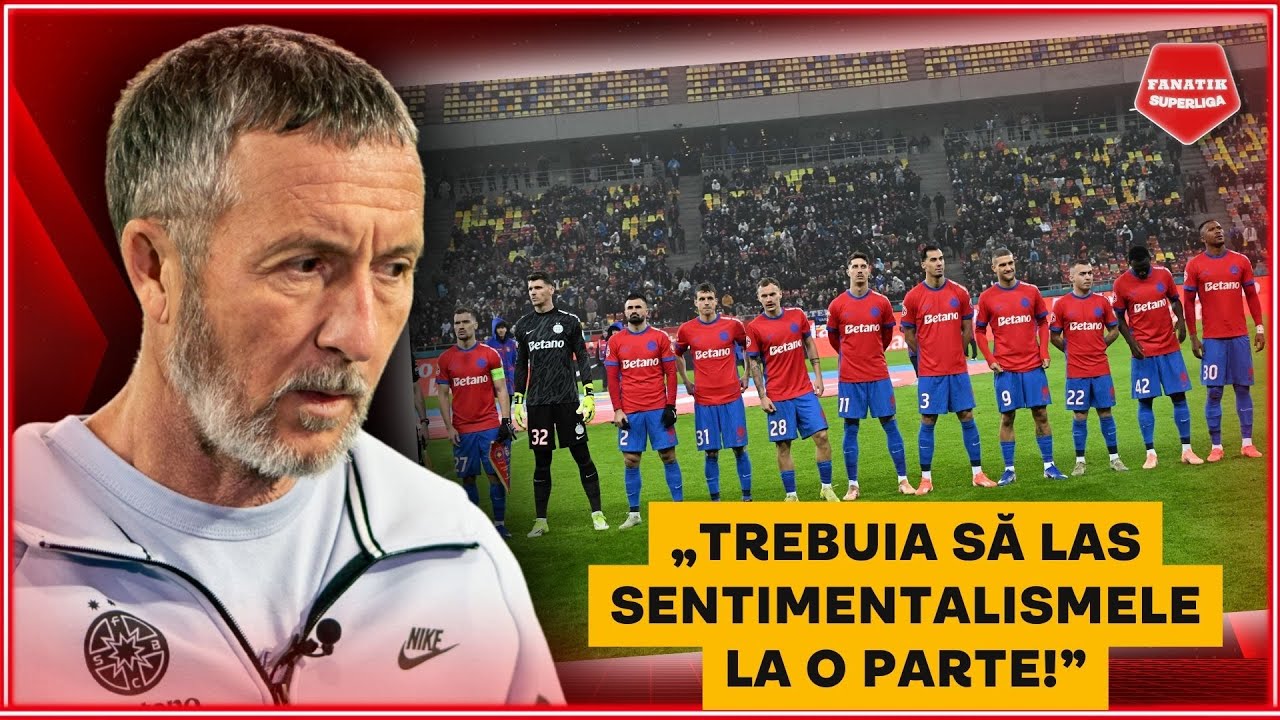 „SUNT PRINCIPALUL VINOVAT!”. Mihai Stoica isi face MEA CULPA dupa DEZASTRUL de la FCSB