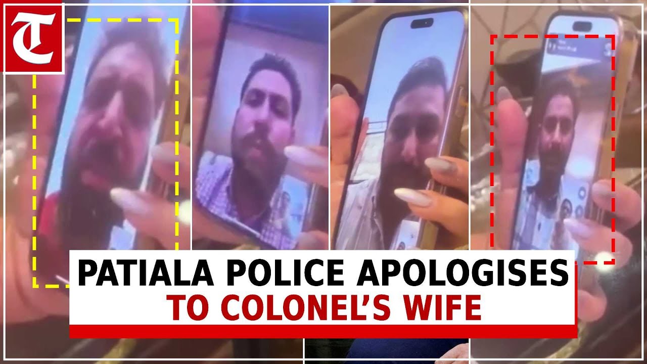 Patiala Police apologises to Pushpinder Bath’s wife in viral video after Colonel's assault