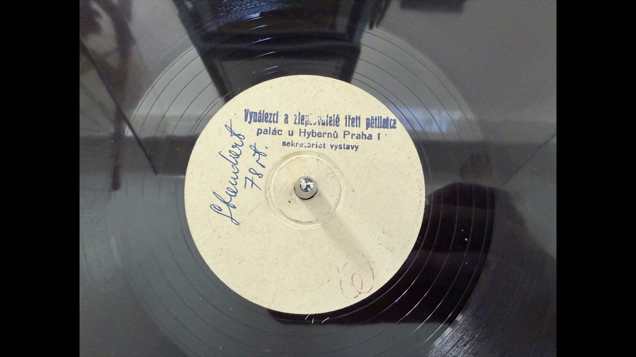 EDISONI, Irena Kačírková, 78rpm