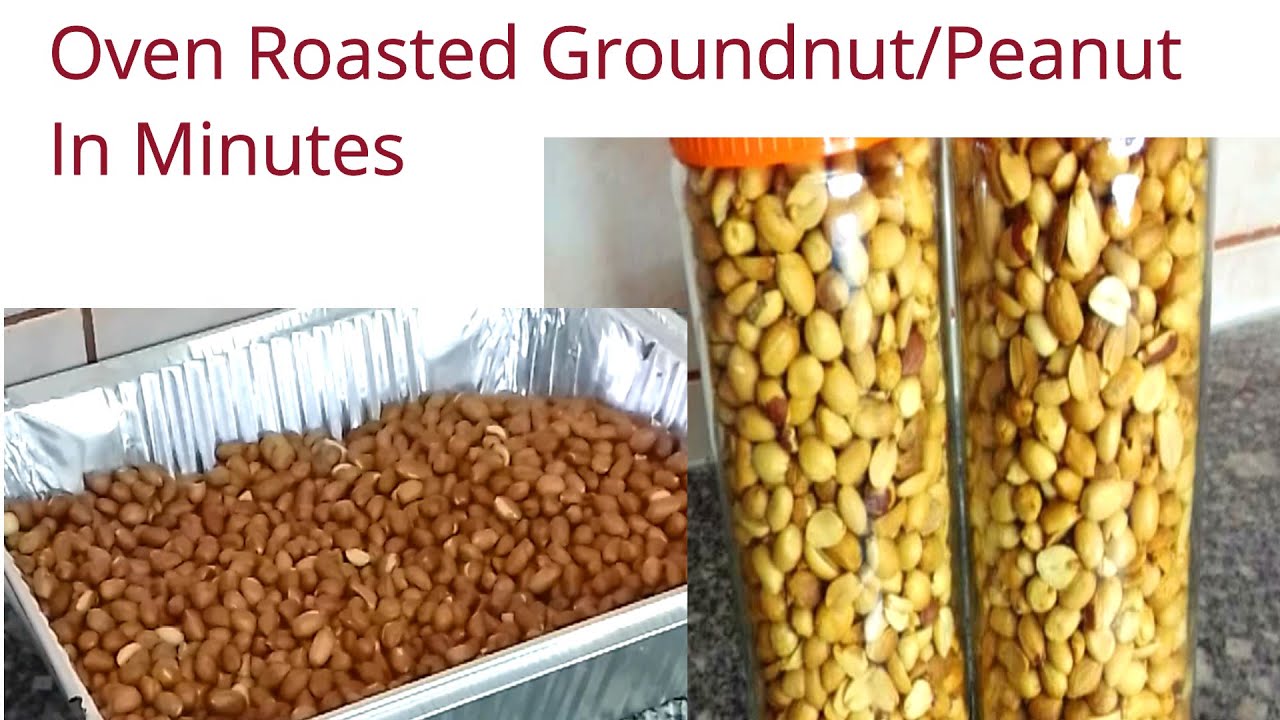 How To Roast Peanut With Oven In Minutes || How To Roast Groundnut With Oven || Clean And Sand Free