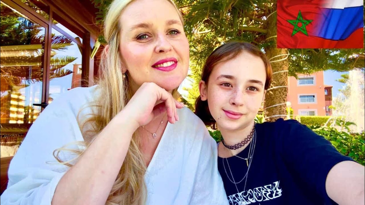 Saidia Morocco Family🇷🇺❤️🇲🇦روسية في المغرب