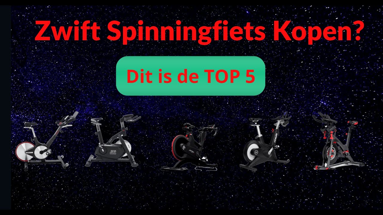 Spinningfiets Met Zwift Kopen? Bekijk de TOP 5 Beste