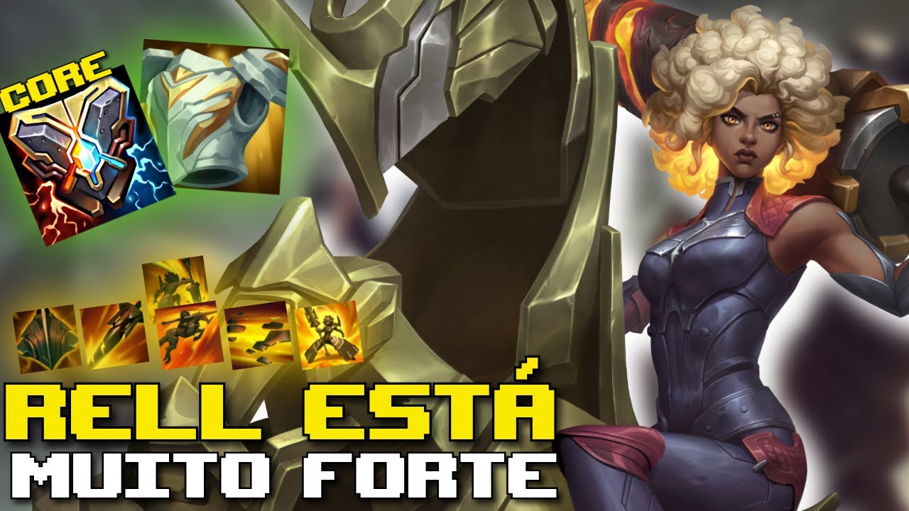 TESTEI RELL: TIER S? Ela Est&aacute; MUITO FORTE - Wild Rift