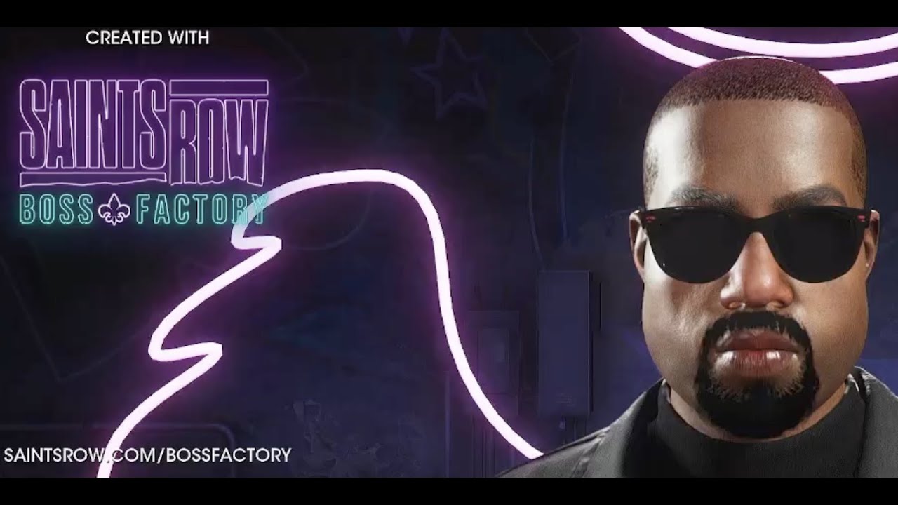 SAINTS ROW - BOSS FACTORY CHARACTER SHOWCASE |Kanye West|