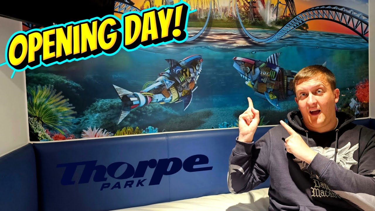 Thorpe park updates shark | opening day!