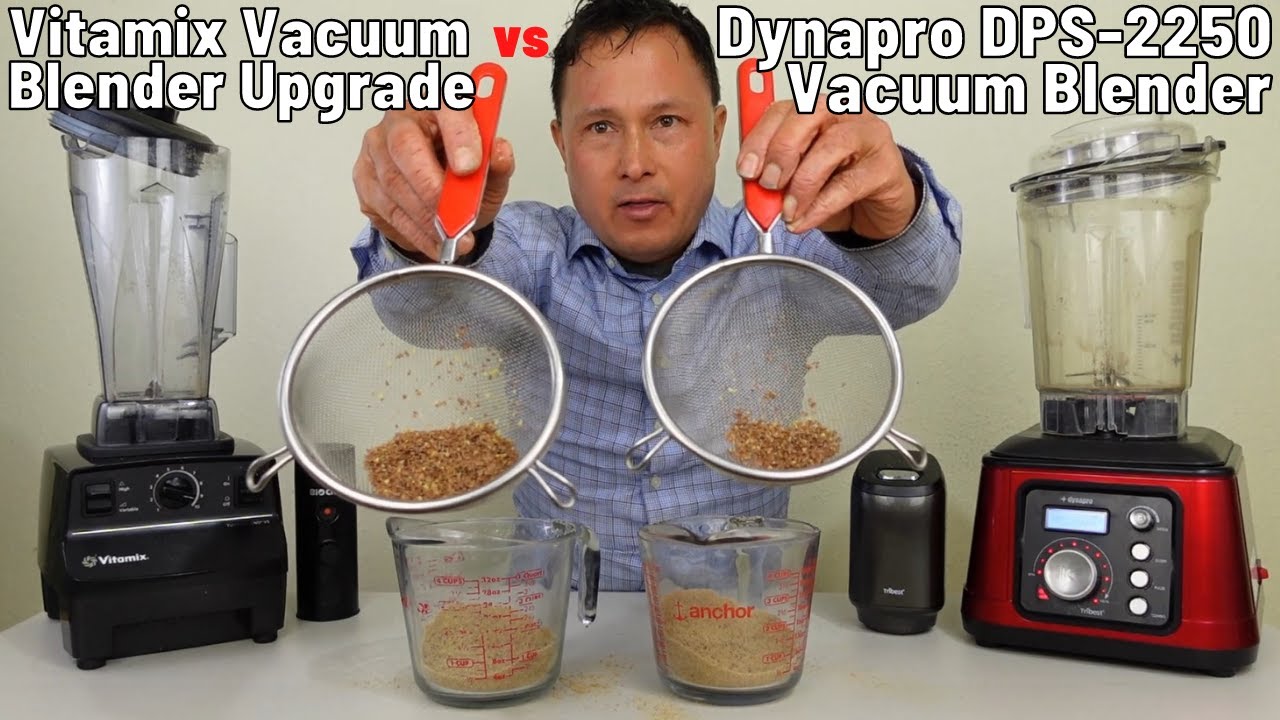 Vitamix Vacuum Blender Upgrade vs Dynapro Vacuum Blender Review Comparison