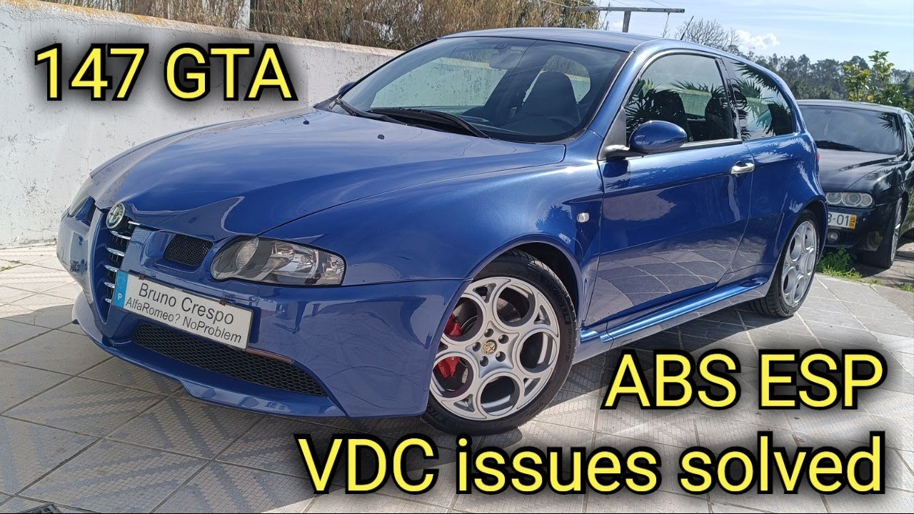 C1215 and C1266 ABS ESP on Alfa Romeo GTA 3.2 24V 250hp, Troubleshooting, Diagnosis and Repairs