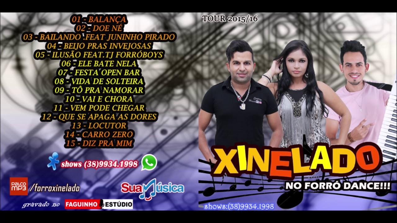 Forr&oacute; Xinelado - CD 2015