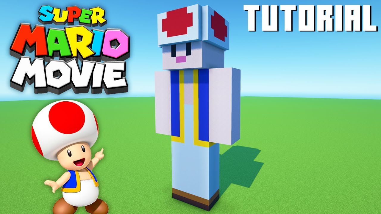 Minecraft Tutorial: How To Make A Toad Statue 
