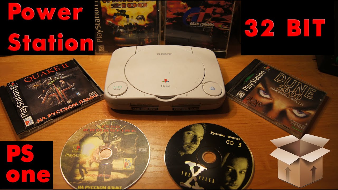 PlayStation One, распаковка лота (покупка с GBX)