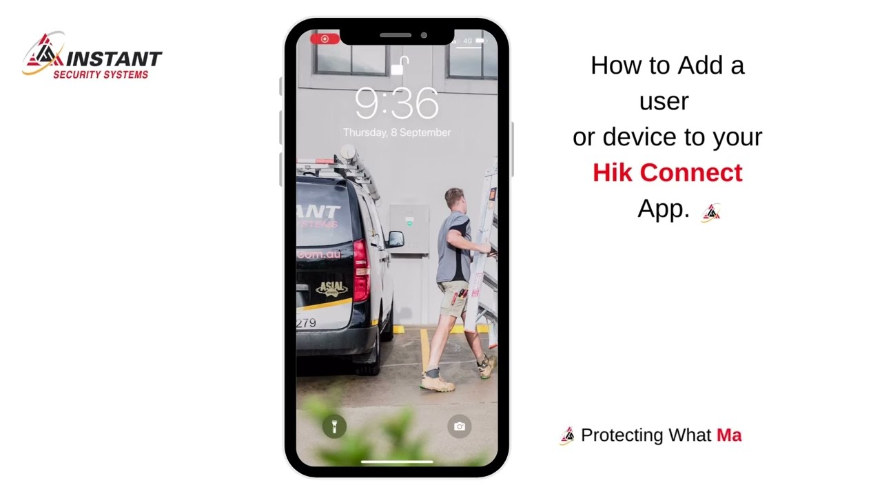 How to add users on your HIK Connect App.