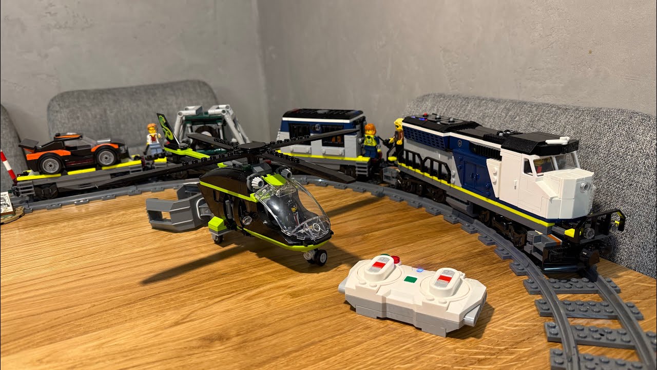 Napad na policyjny pociąg - RECENZJA - LEGO 60508 - nowość marca 2026 #60508