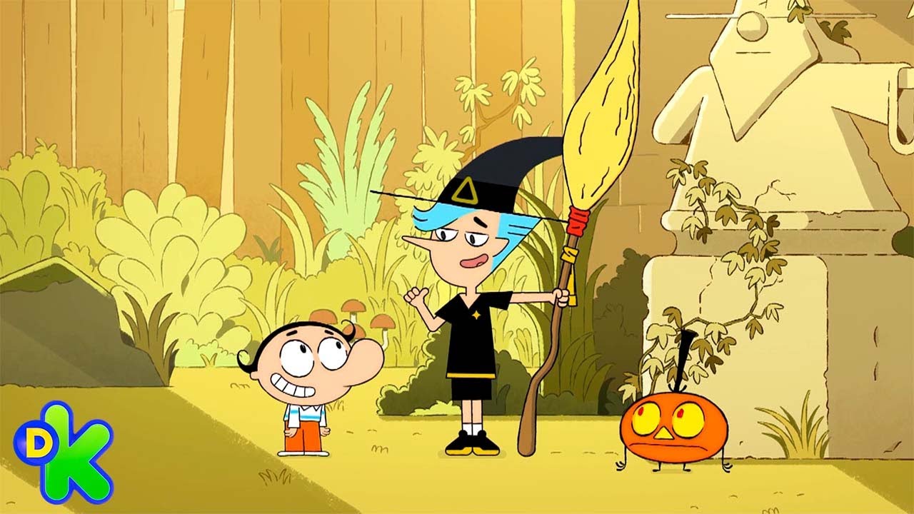 Un mago muy especial llega a la casa de Zuk | Zuk la brujita | Discovery Kids Latinoamérica