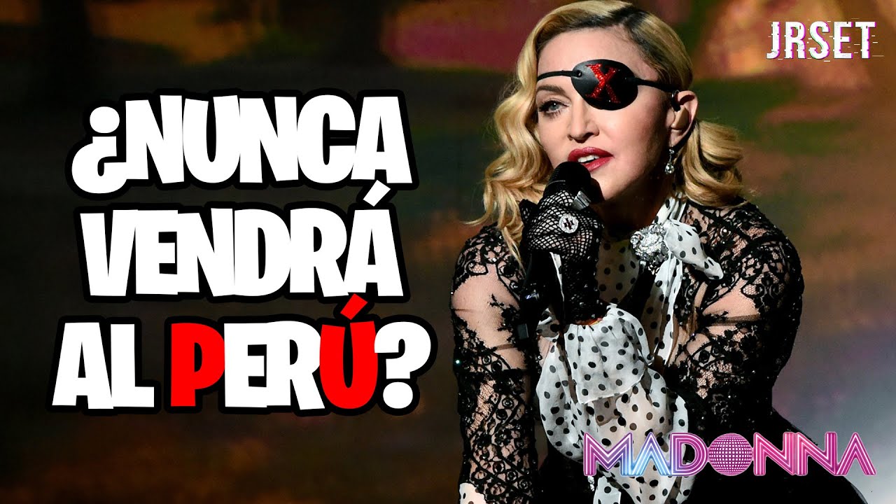 MADONNA Iba A Dar Un Concierto en PERÚ pero Algo SALIÓ MAL...