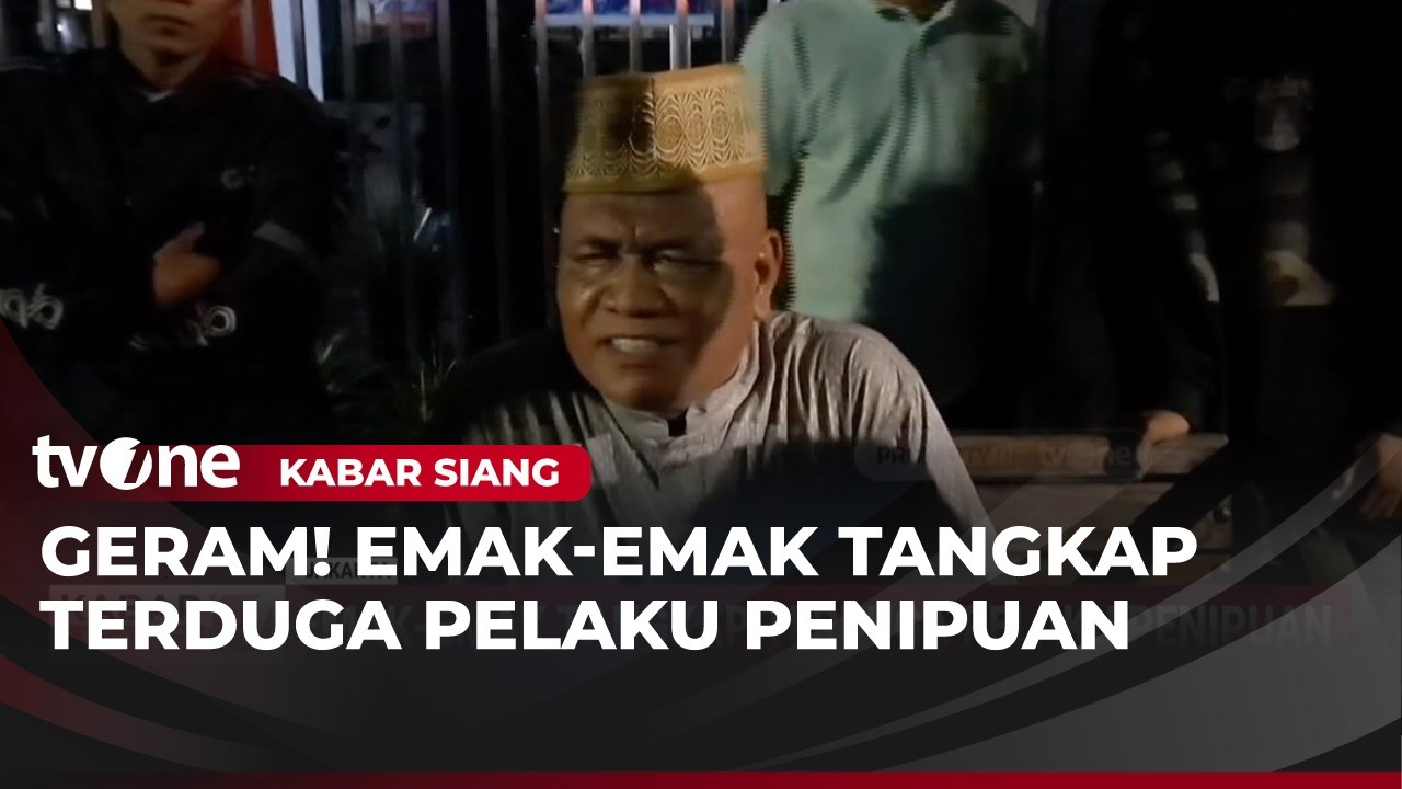 Emak-emak Tangkap Mandiri Terduga Pelaku Penipuan Travel Umrah | Kabar Siang