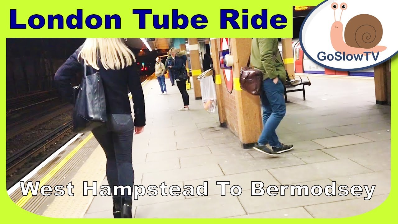 London Underground Tube Ride | West Hampstead To Bermondsey | Jubilee Line | Slow TV | Episode 63