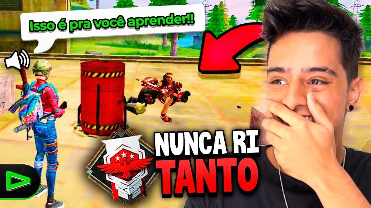 VINGADOR ! ESSE CARA MERECEU ENTRAR PRA LOUD DEPOIS DESSA TROLAGEM NO FREE FIRE