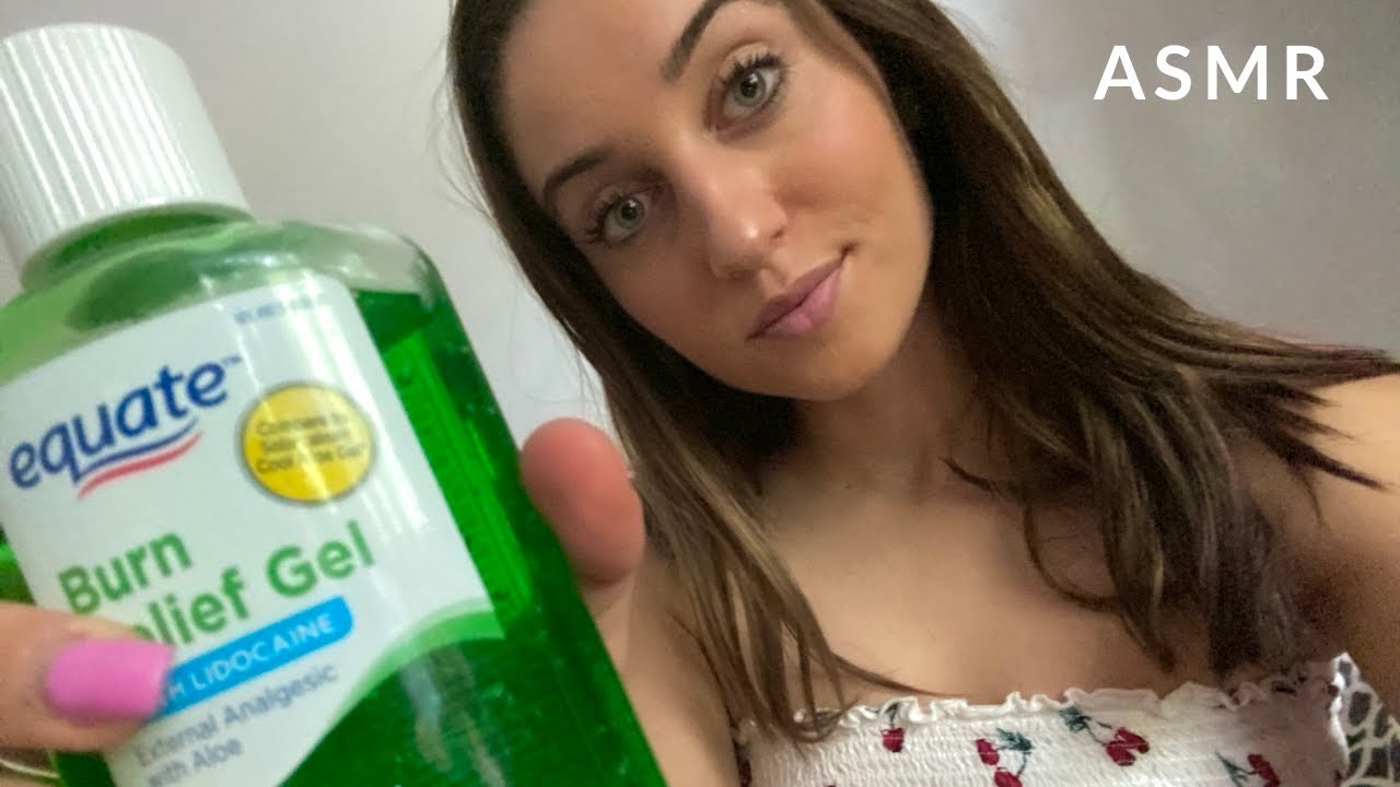 ASMR | Taking Care Of Your Sunburn Roleplay