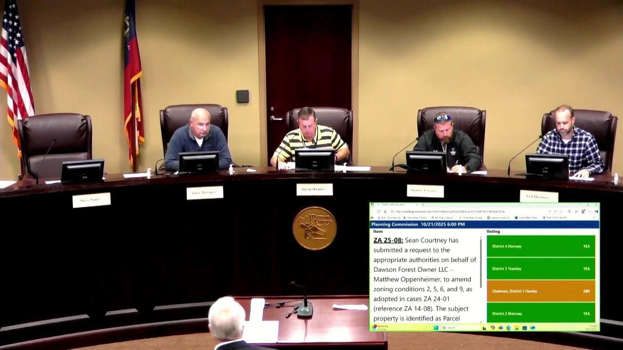 Planning Commission Meeting | 10/21/25