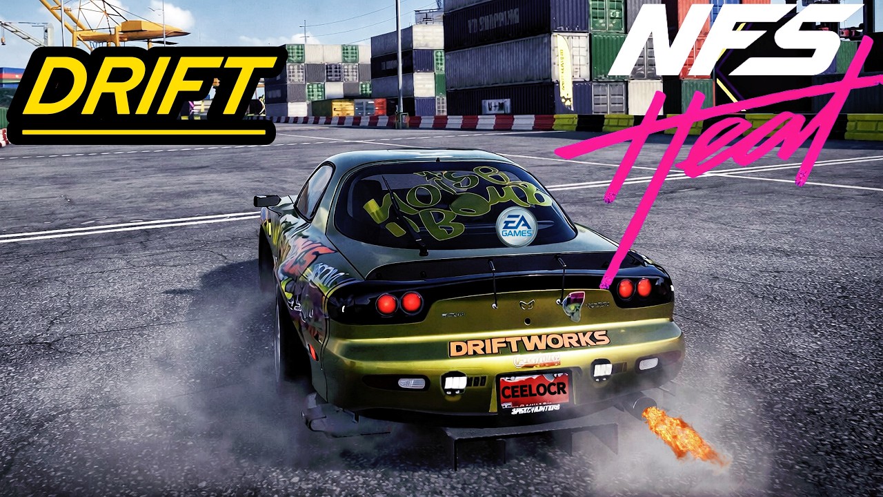 PRIMEIRA PROVA DE DRIFT NO - NFS HEAT #3