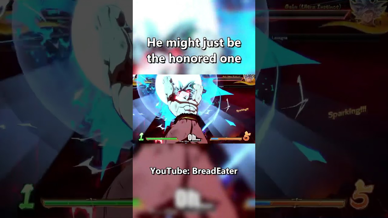 DBFZ but Goku is the honored one #dbfz #shorts