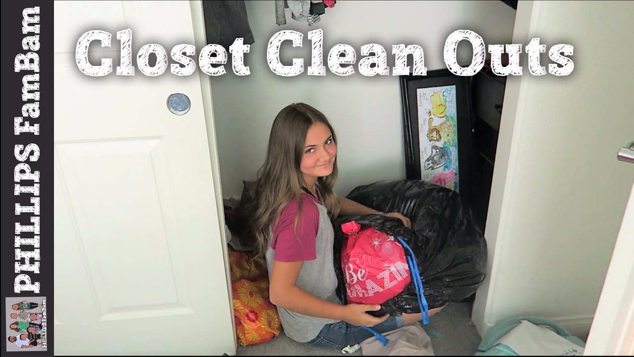 CLOSET CLEAN OUT then MALL SHOPPING WITH THE FamBam | PHILLIPS FamBam Vlogs
