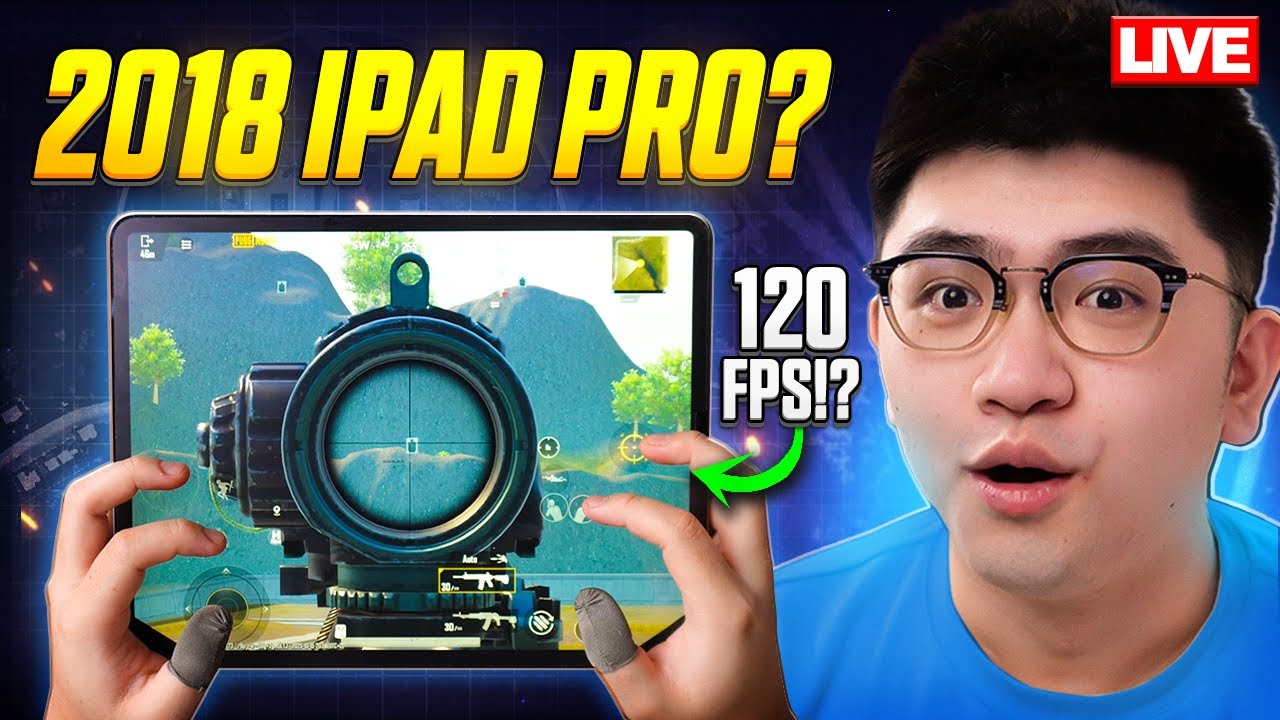 120 FPS on an 7-Year-Old iPad Pro?!😱 | PUBG MOBILE ULTIMATE ROYALE LIVE