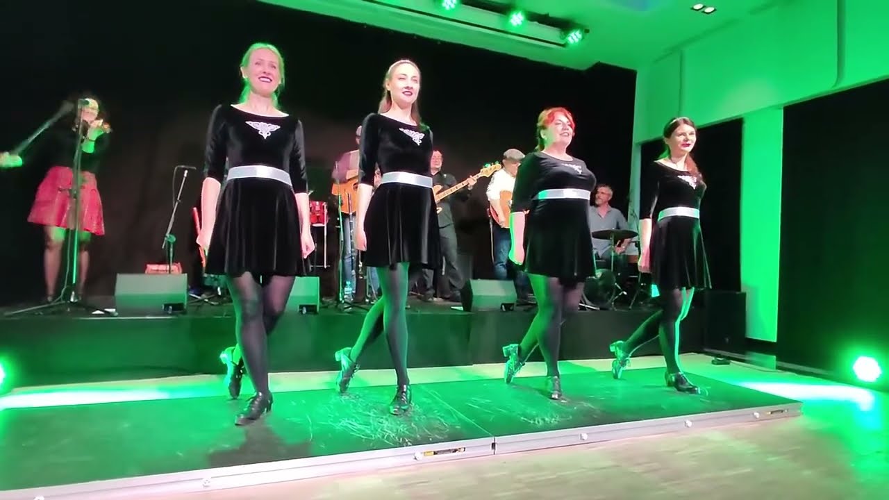 Sedinum Celticum + zespół Dair - taniec irlandzki - reel - step - tap dance - irish dance