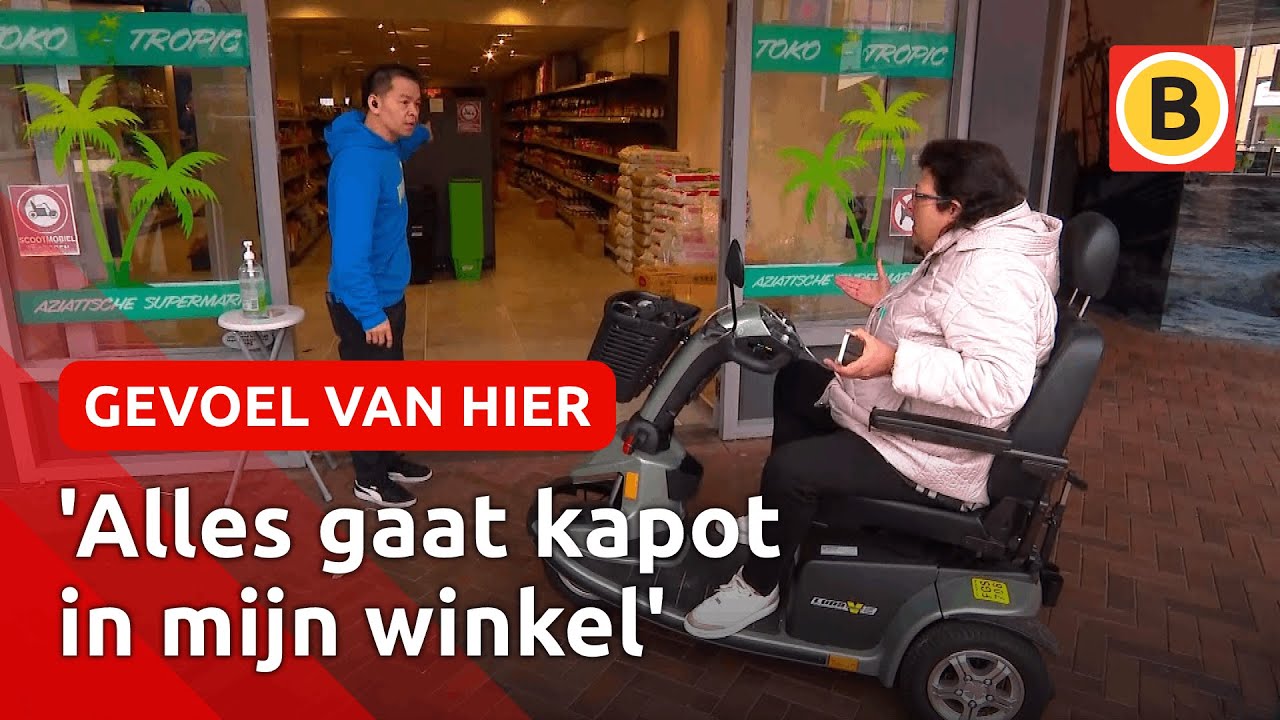 Rosita mag winkel niet in met haar scootmobiel | Omroep Brabant