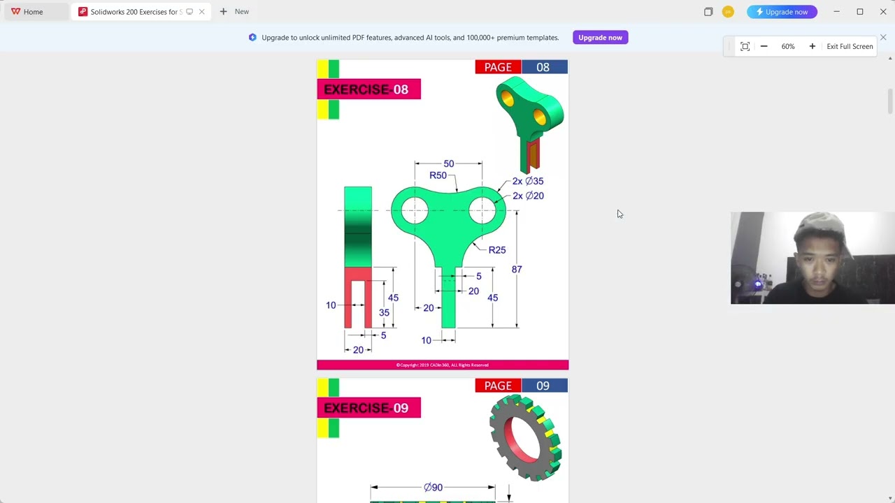 Solidworks Exersice 8